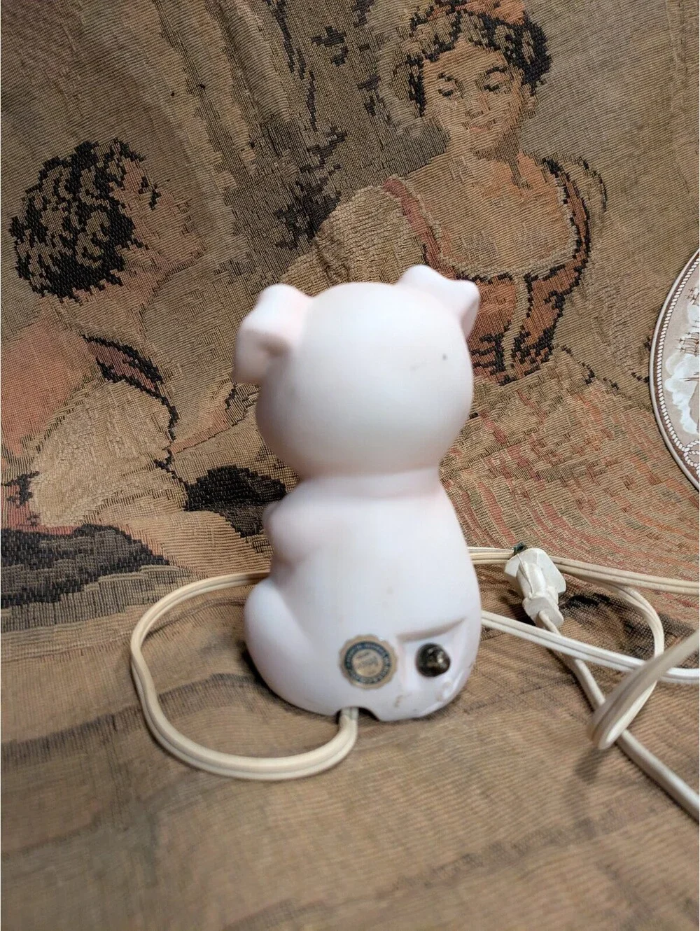 1950's Pig Lamp